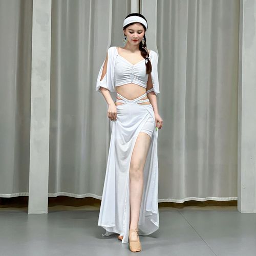 Costumes De Danse Du Ventre Pour Femmes,Conception De Niche De Séparés Eurs,Uniformes De Pratique En Maille D'été,Performance Sur Scène De Classe