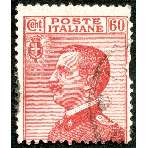 Timbre Oblitéré Poste Italiane, 60 Cent