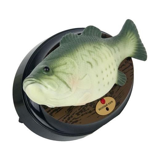 Le Poisson De Simulation Big Mouth Billy Bass Va Chanter Et Danser La Bouche En Mouvement Électronique Pour Animaux De Compagnie Jouets Pour Enfants