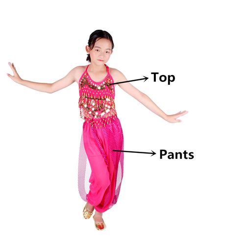 Costumes De Danse Du Ventre Pour Enfants,Danse Du Ventre Pour Filles,Ensemble De Danse Du Ventre Pour Enfants,Vêtements De Danse Du Ventre Pour Enfants,6 Couleurs Indiennes,Financièrement