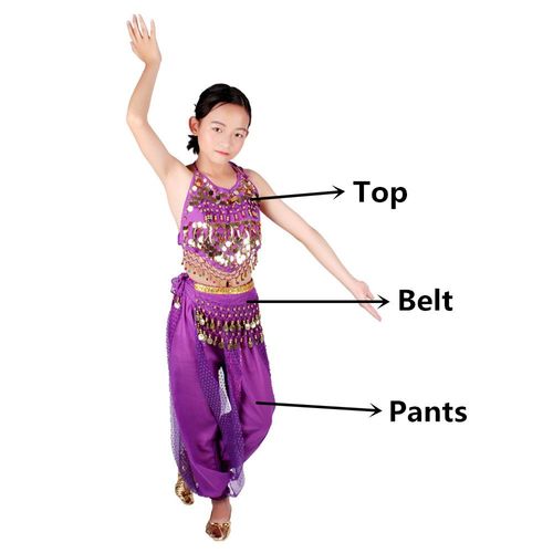 Costumes De Danse Du Ventre Pour Enfants,Danse Du Ventre Pour Filles,Ensemble De Danse Du Ventre Pour Enfants,Vêtements De Danse Du Ventre Pour Enfants,6 Couleurs Indiennes,Financièrement