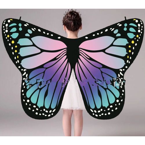 Costume D'ailes Monarques Roses Pour Enfants,Ailes De Papillon,Châle,Cape,Écharpe,Ailes D'ange Isis,Vente Chaude,,Pas Cher
