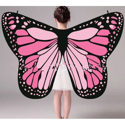 Costume D'ailes Monarques Roses Pour Enfants,Ailes De Papillon,Châle,Cape,Écharpe,Ailes D'ange Isis,Vente Chaude,,Pas Cher