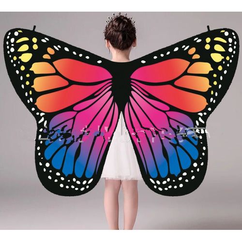 Costume D'ailes Monarques Roses Pour Enfants,Ailes De Papillon,Châle,Cape,Écharpe,Ailes D'ange Isis,Vente Chaude,,Pas Cher