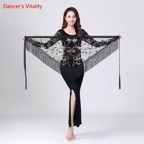 Riche Danse De Ceinture Des Vingt-Vie Danse Colorée Des Vingt Sciarpa De La Hanche De La Ceinture Du Panneau Extérieur Du Trian