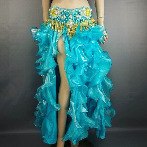 Costume De Brevdu Ventre Pour Femme,Robe Longue D'entraînement Ou De Performance,Vêtements Sexy