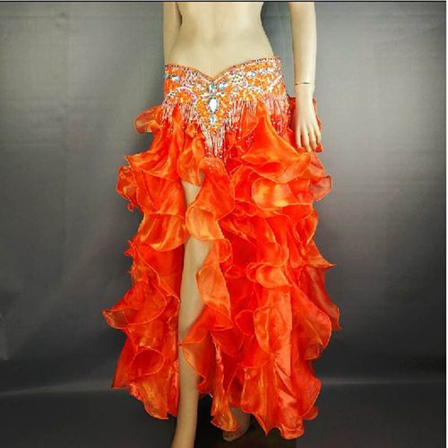 Costume De Brevdu Ventre Pour Femme,Robe Longue D'entraînement Ou De Performance,Vêtements Sexy