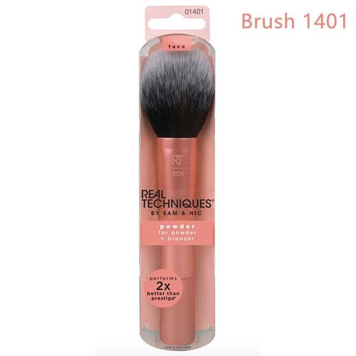 Ensemble De Pinceaux De Maquillage Pour Fond De Teint,Poudre,Blush,Fard À Barrage,Mélange Kabuki,Véritables Techniques,Pinceau De Maquillage,Outil De Beauté - Type Brush 1401 