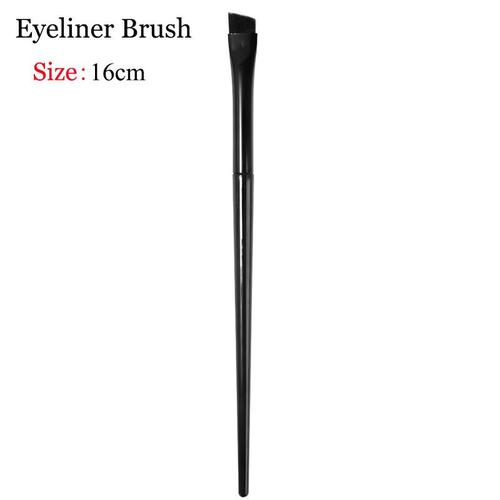 Pinceau Professionnel Pour Eye-Liner,Accessoire De Maquillage Pour Les Yeux,Lame Inclinée Douce,Contour Des Yeux #E 