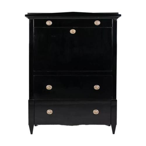 Secrtaire Biedermeier Allemagne 19e Sicle Noir