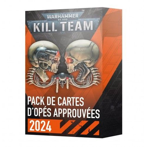 Games Workshop Pack De Cartes D'opés Approuvées 2024 (Français)
