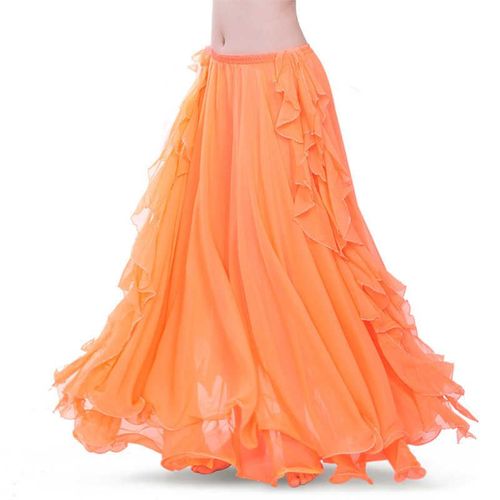 Jupe De Danse Du Ventre Bleu Royal Pour Femme (Sans Ceinture)