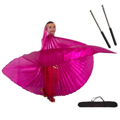 Costume D'ailes De Danse Du Ventre Pour Enfants,Ailes D'isis Éma Ennes Dorées,Olympiques De Danse Du Ventre Pour Enfants,Filles,Adultes,Phtalus De Gril