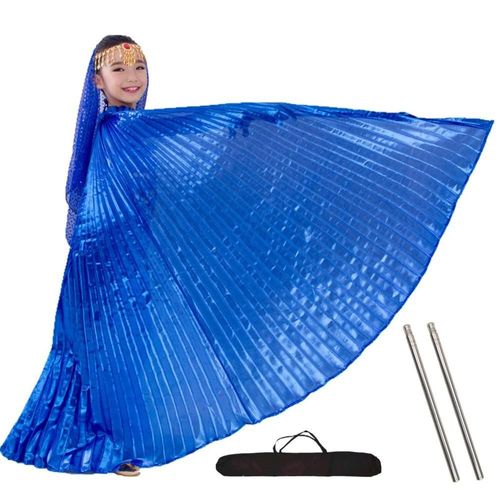 Ailes De Danse Du Ventre Pour Enfants,Ailes D'isis,Robes De Danse Du Ventre Pour Enfants,Sac De Olympiques De Phtalus,Danse Du Ventre Pour Filles Éma Ennes,Or Et Noir