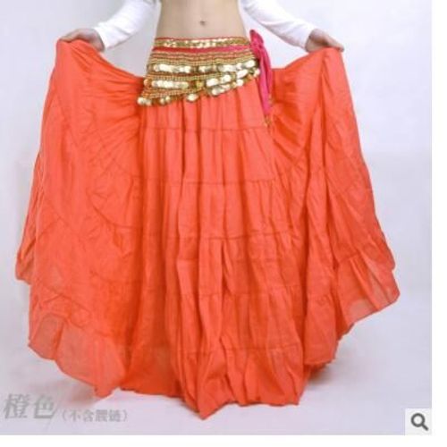 Jupe Gitane Longue En Lin,1 Pièce/Lot,Mode Swing,Marque,Danse Du Ventre,Costume Pour Femmes,Salle De Bal,Couleur Unie