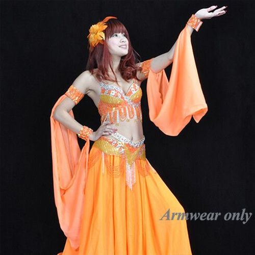 Brassard Réglable À Paillettes Pour La Danse Du Ventre,Vêtements Financièrement,Accessoires De Danse Du Ventre,12 Couleurs,1 Pièce Uniquement