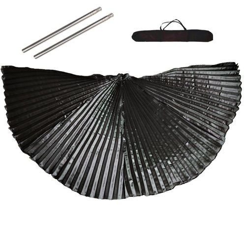 Ailes De Danse Du Ventre Pour Enfants,Ailes D'isis,Robes De Danse Du Ventre Pour Enfants,Sac De Olympiques De Phtalus,Danse Du Ventre Pour Filles Éma Ennes,Or Et Noir