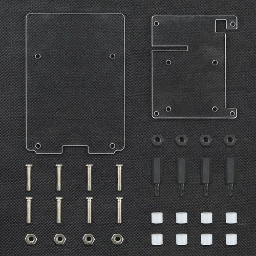 Raspberry Pi HQ Camera Tech,boîtier en acrylique avec support,caméras,trépied,support rapide,facile à installer - Type Case
