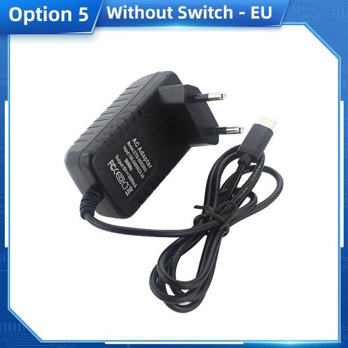 Adaptateur d'alimentation pour Raspberry Pi 4,port USB Type C,chargeur OPI ontari3,5V,3A,100-240V,Orange Pi 3B - Type Option5 EU