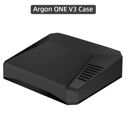 Argon ONE-Boîtier V3 pour Raspberry Pi 5,coque en aluminium,ventilateur PWM intégré,récepteur de bouton d'alimentation IR compatible HDMI complet pour RPI 5 Pi5 - Type V3 Case