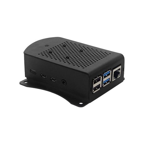 Boîtier ventilateur de refroidissement Raspberry Pi 4,en alliage métallique,pour touristes,en option pour RPi 4B 3B Plus 3B - Type for Pi 4 #B
