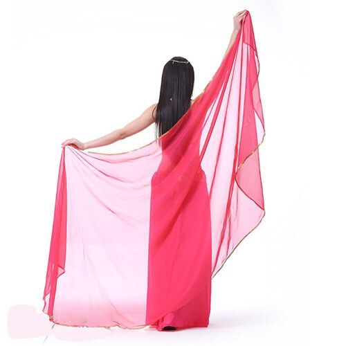 Châle En Mousseline De Soie Pour Femme,250x120cm,1 Pièce