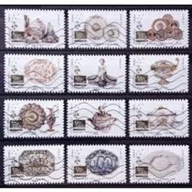 Les Arts De La Table : Porcelaine Et Faïence Série Complète Année 2018 Autoadhésifs N° 1528 1529 1530 1531 1532 1533 1534 1535 1536 1537 1538 1539 Yvert Et Tellier