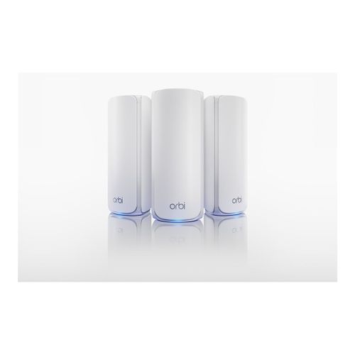 NETGEAR Orbi RBE770 - Système Wi-Fi - (rallonge) - jusqu'à 180 m² - maillage 1GbE, 2.5GbE, Wi-Fi 7 Multi-Bande
