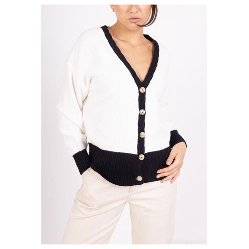 Gilet Cardigan Blanc Femme