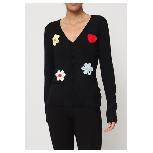 Gilet Cardigan Noir Femme