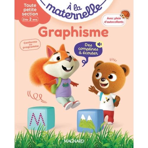 A La Maternelle Graphisme Toute Petite Section - Avec Plein D'autocollants