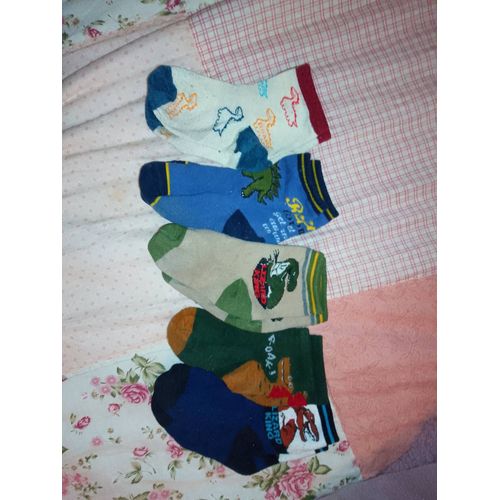 Lot De 5 Paires De Chaussettes Colorées 5/6 Ans.