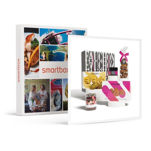 Coffret Douceurs Fauchon : Délices Sucrés Avec Thé Livrés À Domicile - Smartbox - Coffret Cadeau Gastronomie