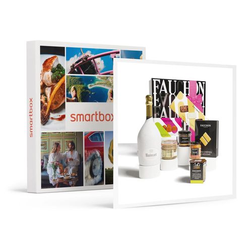 Coffret Chic'issime Fauchon : Douceurs Et Champagne Livrés À Domicile - Smartbox - Coffret Cadeau Gastronomie