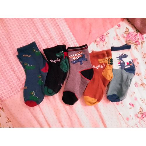 Lot De 5 Paires De Chaussettes Colorées 5/6 Ans.
