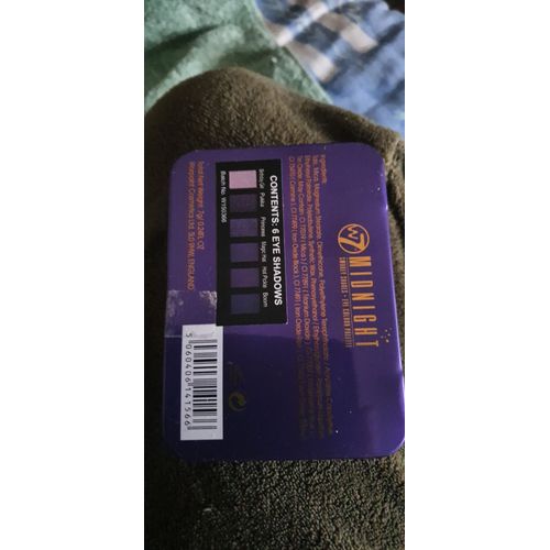 Palette Maquillage W7 Midnight 