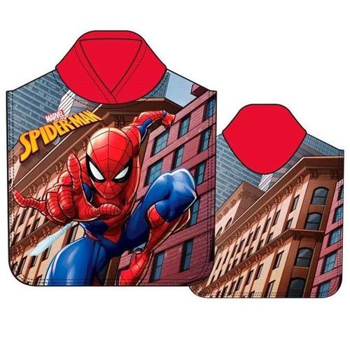 Poncho De Bain Spiderman