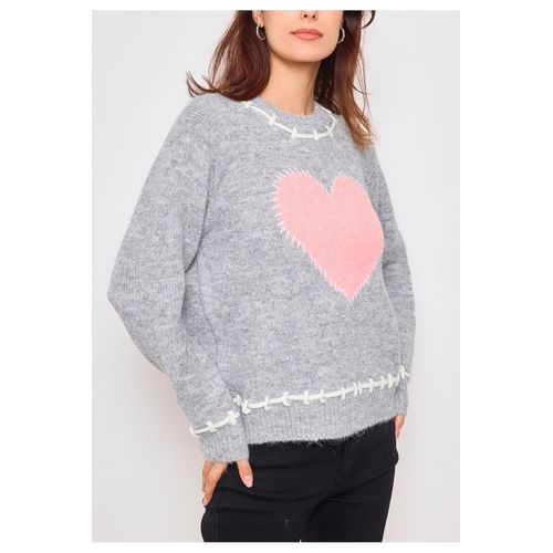 Pull Gris Femme
