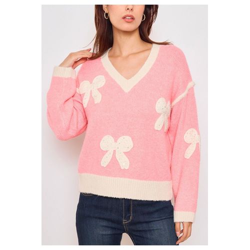 Pull Rose Femme