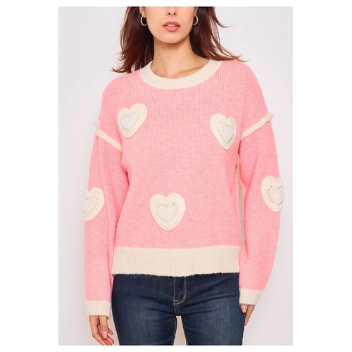 Pull Rose Femme