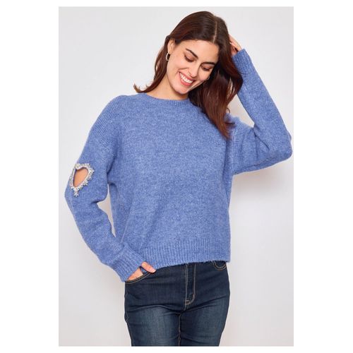 Pull Bleu Femme