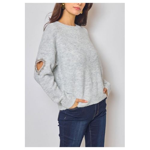 Pull Gris Femme