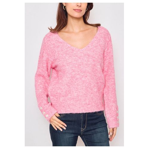 Pull Rose Femme