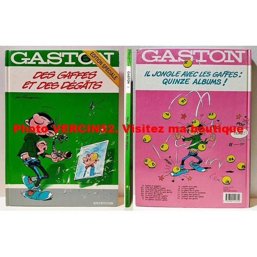 Des Gaffes Et Des Degats Edition Speciale - Gaston Tome 6