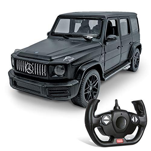 Mondo Motors Mercedes G63 Amg Mod Le En Échelle 1 14 Jusqu 10 Km H De Vitesse Voiture Jouet Pour Enfants 63611 Noir Rouge Blanc