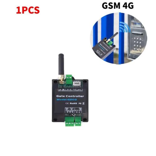 Contrôleur d'ouverture de porte sans fil,commutateur de citations de télécommande SMS,850 MHz,900MHz,1800 MHz- 1PCS G202 4G