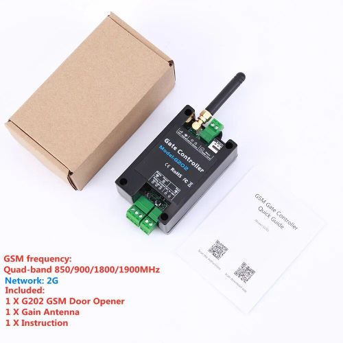 Ouvre-porte automatique Goor GSM 4G LTE,commutateur de relais pour ouverture de porte de Garage à balançoire - G202 2G[E48]