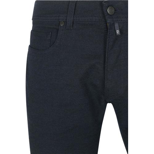 Pierre Cardin Pantalon Five Pocket Tapered Marine Bleu Bleu Foncé Taille W 34