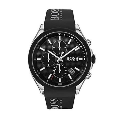 Montre Bracelet Homme Agc9j Hugo Boss Quartz Analogique Avec Bracelet En Silicone 1513716 - Chronographe Et Date