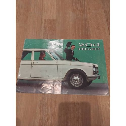 Brochure Publicitaire 204 Peugeot